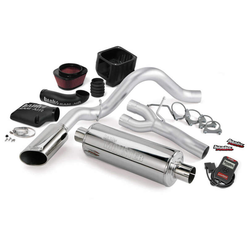 Chevrolet Silverado Performance Exhaust - Banks Power - Stinger System - SS Single Exhaust - Chrome - 2009